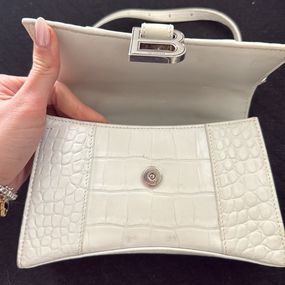 Balenciaga white xs hourglass bag - Picture 2 of 7